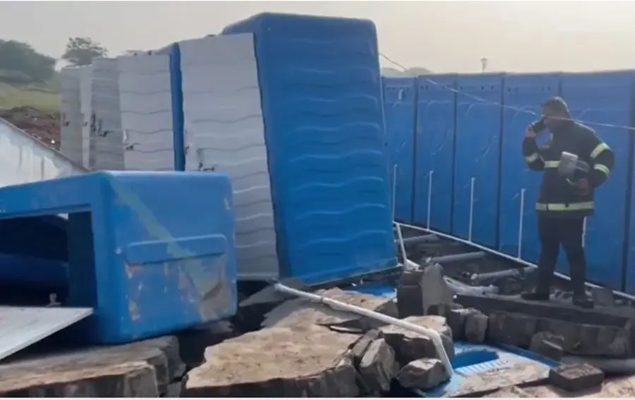 നാഗ്പുരില്‍ വാട്ടർ ടാങ്ക് തകർന്നുണ്ടായ അപകടത്തില്‍ മൂന്ന് പേർ മരിച്ചു