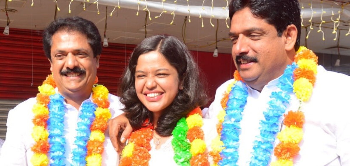 പാലായിൽ പുളിക്കക്കണ്ടം കുടുംബത്തിന്റെ പിന്തുണ യുഡിഎഫിന്; 21കാരി ദിയ നഗരസഭ ചെയർപേഴ്സണാവും