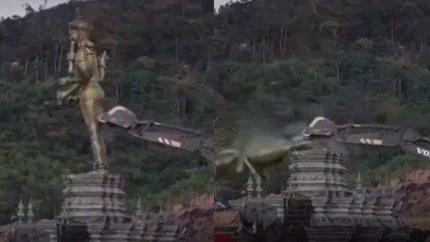 അതിർത്തി തർക്കത്തിനിടെ വിഷ്ണുവിഗ്രഹം തകർത്തു; തായ് സൈന്യത്തിന്‍റെ നടപടിയെ അപലപിച്ച് ഇന്ത്യ