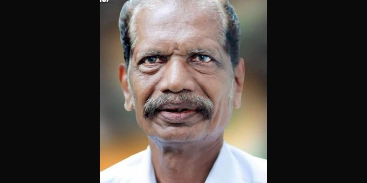 കുറ്റൂർ ഗ്രാമ പഞ്ചായത്ത് അംഗം മരിച്ചു