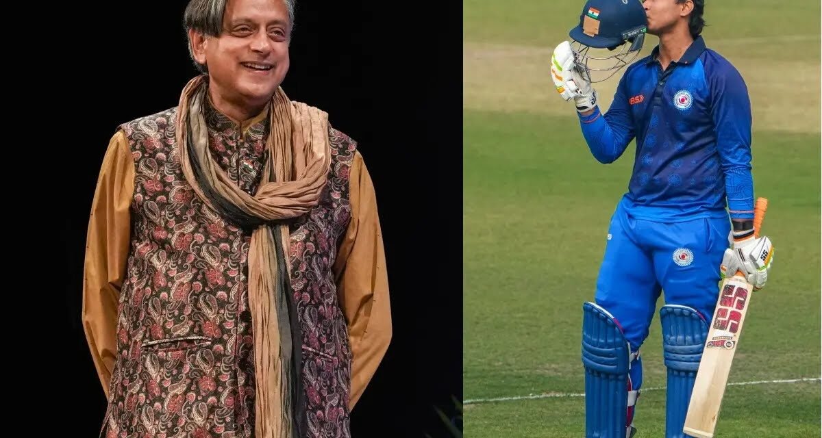 അന്നത് സച്ചിനായിരുന്നു, വൈഭവിനെ ടീമിലെടുക്കാൻ ഇനിയും എന്തിനാണ് കാത്തിരിക്കുന്നതെന്ന് ശശി തരൂർ