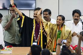 തിരുവനന്തപുരം ഡെപ്യൂട്ടി മേയറായി ആശാ നാഥ് ചുമതലയേറ്റു; ചടങ്ങ് ബഹിഷ്കരിച്ച് ആർ ശ്രീലേഖ