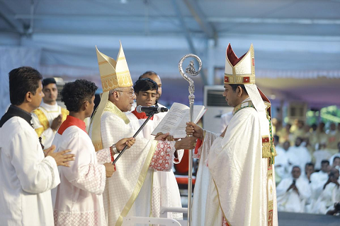 കൊച്ചി രൂപതയുടെ മെത്രാനായി ബിഷപ് ഡോ. ആന്റണി കാട്ടിപ്പറമ്പിൽ അഭിഷിക്തനായി