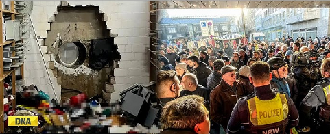 ജര്‍മ്മന്‍ ബാങ്കിന്റെ നിലവറ തുരന്ന് കോടിക്കണക്കിന് യൂറോയുടെ സ്വത്ത് മോഷ്ടിച്ചു