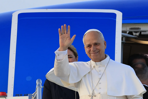 പ്രഥമ അപ്പസ്തോലിക യാത്രയ്ക്കു ശേഷം ലെയോ പാപ്പ റോമിൽ തിരിച്ചെത്തി