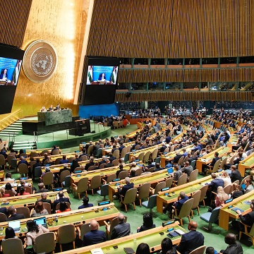 ‘കിഴക്കൻ ജെറുസലേം ഉൾപ്പെടെ കൈവശപ്പെടുത്തിയ പാലസ്തീൻ പ്രദേശങ്ങളിൽ നിന്നും ഇസ്രായേൽ പിന്മാറണം’: പ്രമേയം പാസാക്കി യുഎൻ