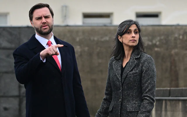 ഉഷ വാൻസിനെതിരെ വ്യക്തിഹത്യ: വിമർശകർക്ക് നേരെ അശ്ലീല പദം പ്രയോഗിച്ച് ജെ ഡി വാൻസ്