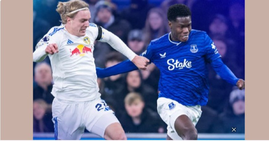 ഇം​ഗ്ലീ​ഷ് പ്രീ​മി​യ​ർ ലീ​ഗ്: എ​വ​ർ​ട്ട​ണെ സ​മ​നി​ല​യി​ൽ ത​ള​ച്ച് ലീ​ഡ്സ് യു​ണൈ​റ്റ​ഡ്