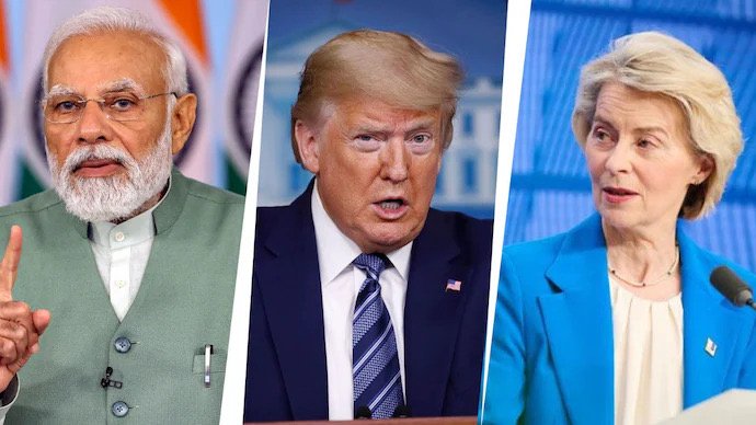 ഇന്ത്യ-യൂറോപ്യന്‍ യൂണിയന്‍ വ്യാപാര കരാര്‍ ട്രംപിന് ദഹിക്കുന്നില്ല! കാരണം ഇതാണ്