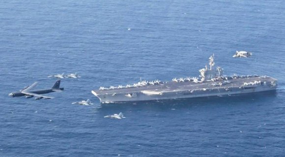 പശ്ചിമേഷ്യ യുദ്ധഭീതിയില്‍; അമേരിക്കന്‍ നാവികവ്യൂഹം പേര്‍ഷ്യന്‍ ഗള്‍ഫിലേക്ക്