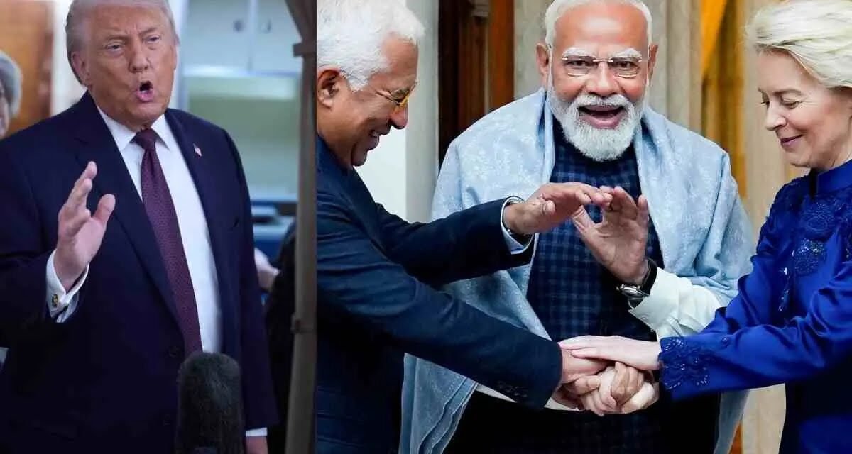 ട്രംപിന്റെ ഭീഷണിക്ക് പുല്ലുവില; ഇന്ത്യയോടടുത്ത് യൂറോപ്യൻ യൂണിയനും കാനഡയും, സ്റ്റാർമർ ചൈനയിലേക്ക്