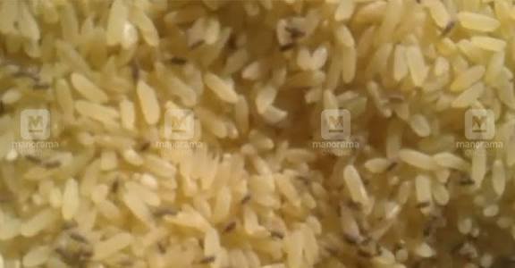 ആലപ്പുഴ തുറവൂരിലെ റേഷൻ കടകളിൽ വിതരണത്തിന് എത്തിച്ച അരിയിൽ പുഴു