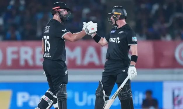 ഇന്ത്യക്കെതിരായ ഏകദിന പരമ്പരയിലെ രണ്ടാം മത്സരത്തില്‍ ന്യൂസിലാന്‍ഡിന് ജയം