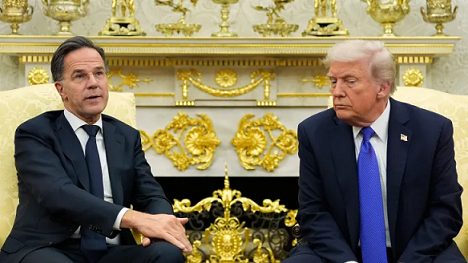 ഗ്രീൻലൻഡ് വിഷയത്തിൽ നാറ്റോ തലവനുമായി ചർച്ച: സംഭാഷണം വളരെ മികച്ചതെന്ന് ട്രംപ്