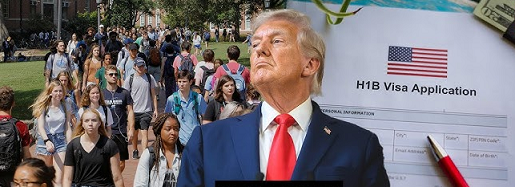അമേരിക്കയിലെ സർവ്വകലാശാലകളിൽ എച്ച്-1ബി വിസ നിയമങ്ങൾ കടുക്കുന്നു; വിദേശ അധ്യാപകർക്കും ഗവേഷകർക്കും തിരിച്ചടി