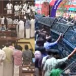 സ്വർണക്കൊള്ളയിൽ കത്തി തലസ്ഥാനം; അകത്തും പുറത്തും സമരം