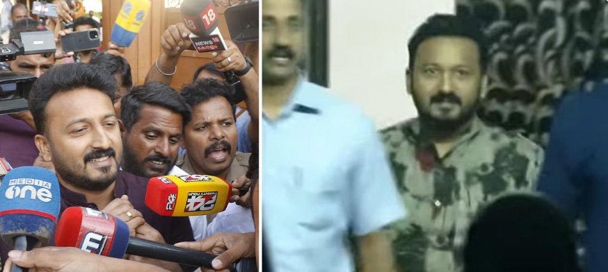 ആ​ദ്യ ബ​ലാ​ത്സം​ഗ കേ​സ്: രാ​ഹു​ൽ മാങ്കൂട്ടത്തിലിനെ ചോ​ദ്യംചെ​യ്യു​ന്നു