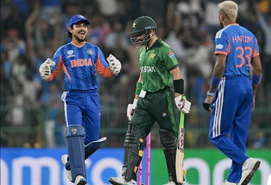 പാകിസ്ഥാനെതിരെയുള്ള ലോകകപ്പ് പോരാട്ടത്തില്‍ ഇന്ത്യയ്ക്ക് 61 റണ്‍സിന്റെ വൻവിജയം; ഇന്ത്യ സൂപ്പർ 8 ൽ