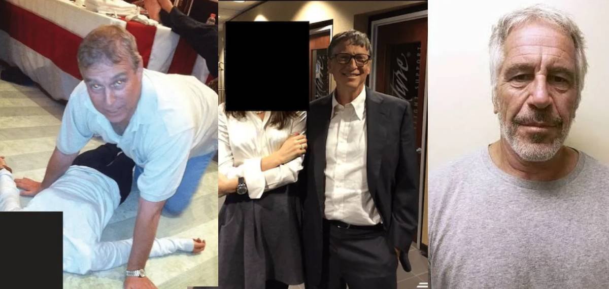 യുവതിക്ക് സമീപം മുട്ടുകുത്തി നിൽക്കുന്ന മുൻ രാജകുമാരൻ ആൻഡ്രു; എപ്സ്റ്റീൻ ഫയൽസിലെ കൂടുതൽ വിവരങ്ങൾ പുറത്ത്