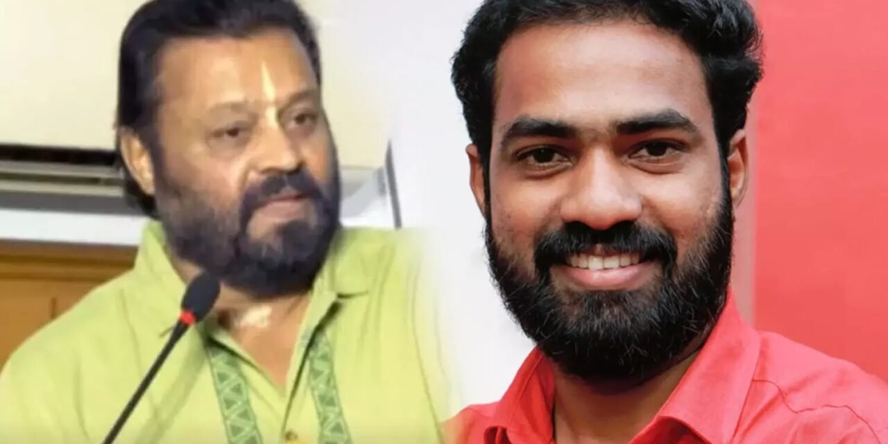 കേന്ദ്രമന്ത്രിയെ ‘മറ്റേ മോനാ’യിട്ടാണ് കേന്ദ്രത്തിലെ ബിജെപി കാണുന്നത് -വി.കെ. സനോജ്