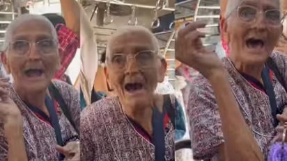 കുടുംബത്തിന് താമസക്കൂലി നൽകാൻ ട്രെയിനിൽ വള വിൽക്കുന്ന മുത്തശ്ശി; അത്ഭുതപ്പെടുത്തുന്ന കമലാബെന്നിന്റെ വീഡിയോ