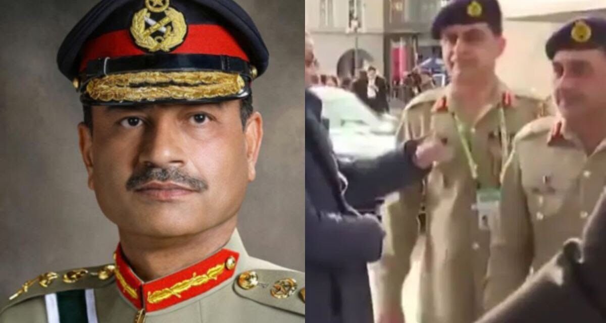 ‘ഐഡി കാര്‍ഡ് കാണിക്കൂ’; പാക് സൈനിക മേധാവി അസിം മുനീറിനെ തടഞ്ഞ് സുരക്ഷാ ഉദ്യോഗസ്ഥന്‍