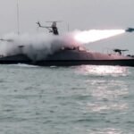 ഹോർമുസ് കടലിടുക്കിലേക്ക് മിസൈലുകള്‍ തൊടുത്തുവിട്ട് സൈനികാഭ്യാസം നടത്തി ഇറാൻ