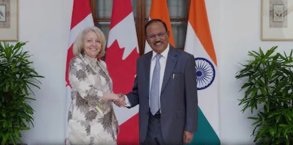 ‘മുഖ്യം പൗരന്മാരുടെ സുരക്ഷ’: കനേഡിയന്‍ ഇന്റലിജന്‍സ് ഉപദേഷ്ടാവും അജിത് ഡോവലും തമ്മില്‍ ചര്‍ച്ച നടത്തി