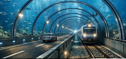 രാജ്യത്തെ ആദ്യത്തെ അണ്ടര്‍വാട്ടര്‍ റെയില്‍-റോഡ് ടണല്‍ പദ്ധതിക്ക് മന്ത്രിസഭയുടെ അംഗീകാരം
