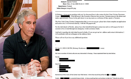 എപ്സ്റ്റീൻ കേസ്, ഇന്ത്യയിലും ഇര: കണ്ടെത്താൻ അമേരിക്കൻ അന്വേഷണ ഉദ്യോഗസ്ഥർ