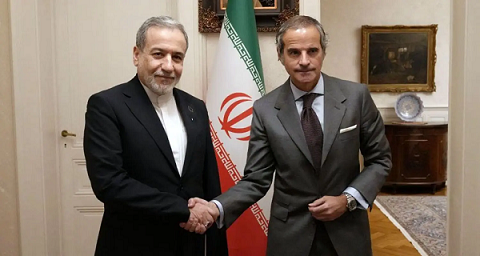 ഇറാൻ ആണവ ചർച്ച: വിദേശകാര്യ മന്ത്രിയും ഐഎഇഎ മേധാവിയും തമ്മിൽ കൂടിക്കാഴ്ച നടക്കും