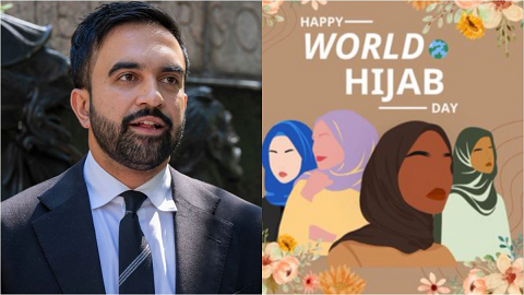 ലോക ഹിജാബ് ദിനത്തിൽ മംദാനിയുടെ പോസ്റ്റ്; സോഷ്യൽ മീഡിയയിൽ വിമർശനം