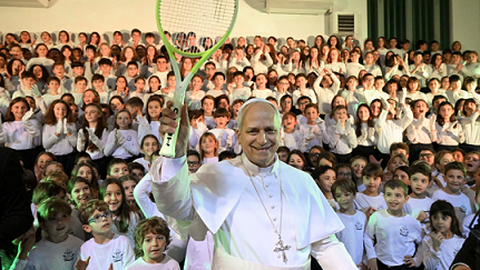ശീതകാല ഒളിമ്പിക് ഗെയിംസിനു മുന്നോടിയായി ഒളിമ്പിക് സമാധാനത്തിന് ആഹ്വാനം ചെയ്ത് ലെയോ പാപ്പ