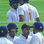 രഞ്ജി ട്രോഫി ഫൈനലിൽ നാടകീയ രംഗങ്ങൾ: ഗ്രൗണ്ടിൽ താരങ്ങൾ തമ്മിൽ കയ്യാങ്കളി