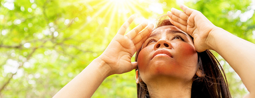 യുവി ഇൻഡക്സ് ഉയർന്നു; മൂന്ന് ജില്ലകളിൽ ദുരന്ത നിവാരണ അതോറിറ്റിയുടെ ഓറഞ്ച് അലർട്ട്