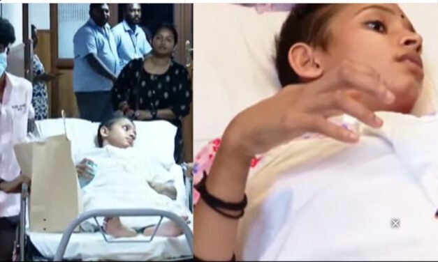 മ​ര​ണ​ത്തെ തോ​ൽ​പ്പി​ച്ച അ​തി​ജീ​വ​നം; വ​ർ​ക്ക​ല ട്രെ​യി​ൻ ആ​ക്ര​മ​ണ​ത്തി​നി​ര​യാ​യ ശ്രീ​ക്കു​ട്ടി വീ​ട്ടി​ലേ​ക്ക് മ​ട​ങ്ങി