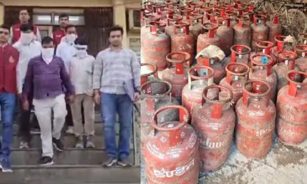 ഗ്യാ​സ് സി​ലി​ണ്ട​ർ ക​ള്ള​ക്ക​ട​ത്ത്: ഡ​ൽ​ഹി​യി​ൽ ഡെ​ലി​വ​റി ഏ​ജ​ന്‍റു​മാ​ർ ഉ​ൾ​പ്പെ​ട്ട വ​ൻ സം​ഘം പി​ടി​യി​ൽ