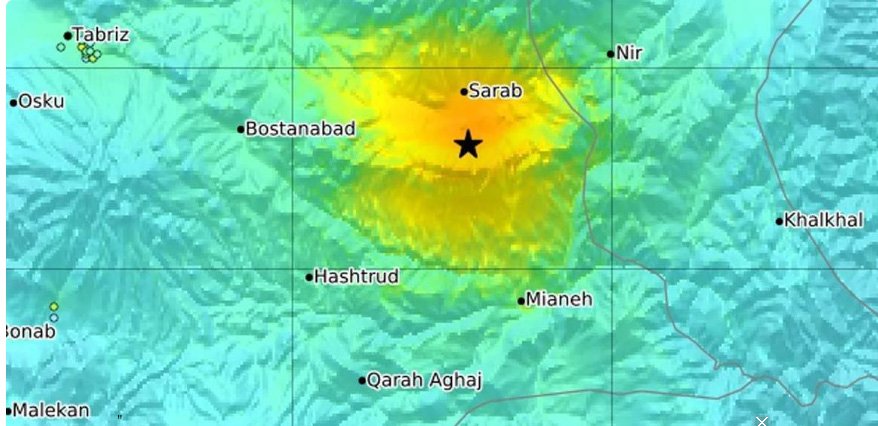 ഇ​റാ​നി​ൽ ഭൂ​ച​ല​നം; ആ​ള​പാ​യ​മി​ല്ല