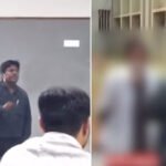 മോശമായി പെരുമാറിയ അധ്യാപകനെ വിദ്യാർഥിനി ചെരുപ്പുകൊണ്ടടിച്ചു