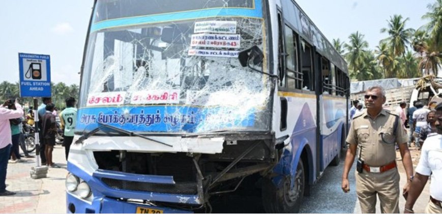തമിഴ്‌നാട്ടില്‍ ബസപകടം;‍ എട്ടു മരണം