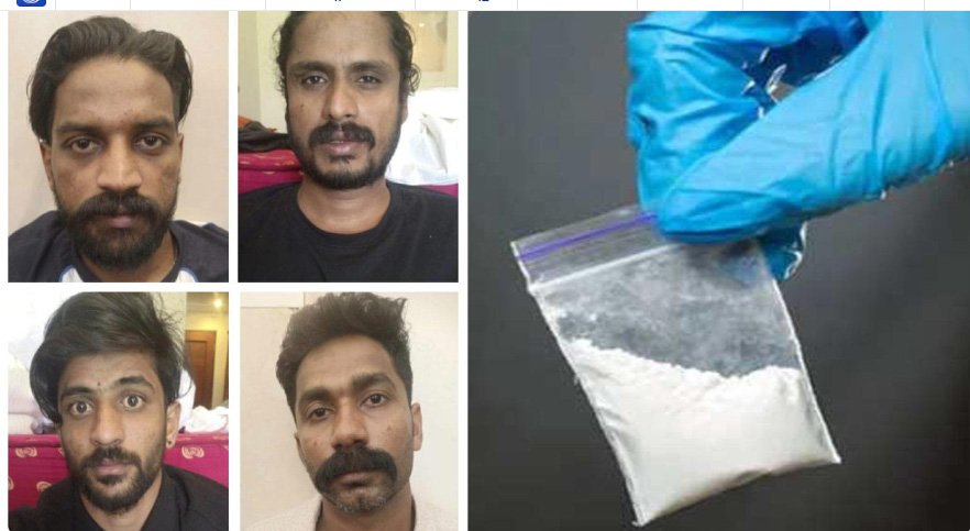 റിസോര്‍ട്ടില്‍ മുറിയെടുത്ത് ലഹരി വില്‍പ്പന; 42 ഗ്രാം എംഡിഎംഎയുമായി യുവാക്കള്‍ പിടിയില്‍