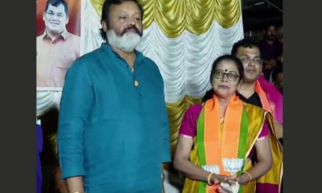 ‘കൈ’ വിട്ട് കാവിയിലേയ്ക്ക്: പാ​ല​ക്കാ​ട്ടെ മ​ഹി​ളാ കോ​ൺ​ഗ്ര​സ് നേ​താ​വ് ബി​ജെ​പി​യി​ൽ