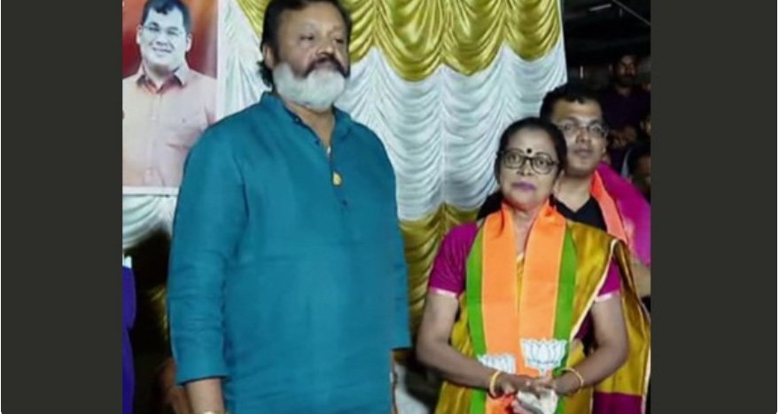 ‘കൈ’ വിട്ട് കാവിയിലേയ്ക്ക്: പാ​ല​ക്കാ​ട്ടെ മ​ഹി​ളാ കോ​ൺ​ഗ്ര​സ് നേ​താ​വ് ബി​ജെ​പി​യി​ൽ