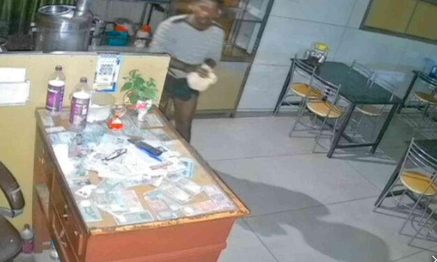 ഹോട്ടലിലും പെട്രോൾ പമ്പിലും മോഷണം; മദ്യപിച്ച് ലക്കുകെട്ട പ്രതി പിടിയിൽ