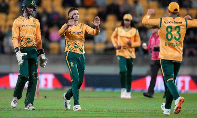 ന്യൂ​സി​ല​ൻ​ഡി​നെ​തി​രാ​യ നാ​ലാം ടി20; ​ദ​ക്ഷി​ണാ​ഫ്രി​ക്ക​യ്ക്ക് ആ​വേ​ശ ജ​യം