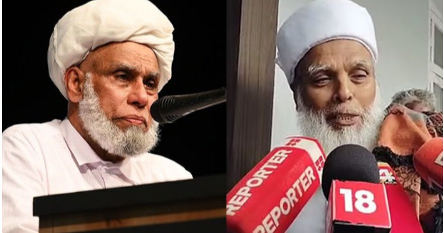 സ​മ​സ്ത​യെ രാ​ഷ്ട്രീ​യ​വി​വാ​ദ​ങ്ങ​ളി​ലേ​ക്ക് വ​ലി​ച്ചി​ഴ​യ്ക്ക​രു​ത്; ഉ​മ​ർ ഫൈ​സി മു​ക്ക​ത്തി​നെ​തി​രെ ജി​ഫ്രി മു​ത്തു​ക്കോ​യ ത​ങ്ങ​ൾ