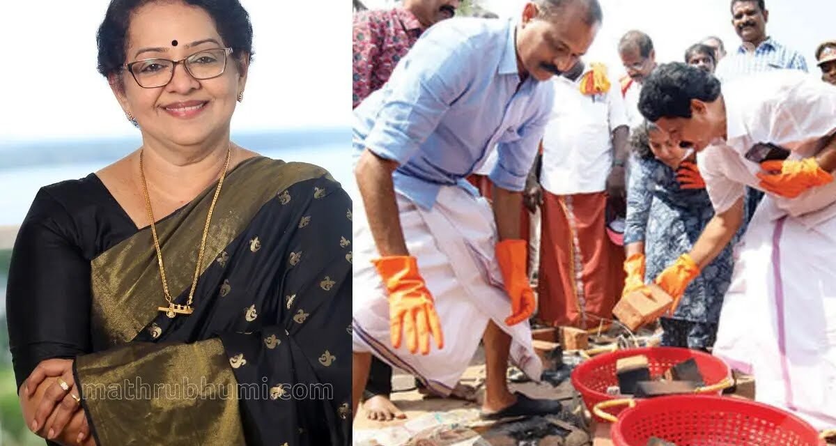 പൊങ്കാലയ്ക്കുശേഷം റോഡെല്ലാം വൃത്തിയാക്കി മേയർ പോയത് വെളുപ്പിന്’; വി.വി. രാജേഷിനെ പ്രശംസിച്ച് മല്ലിക