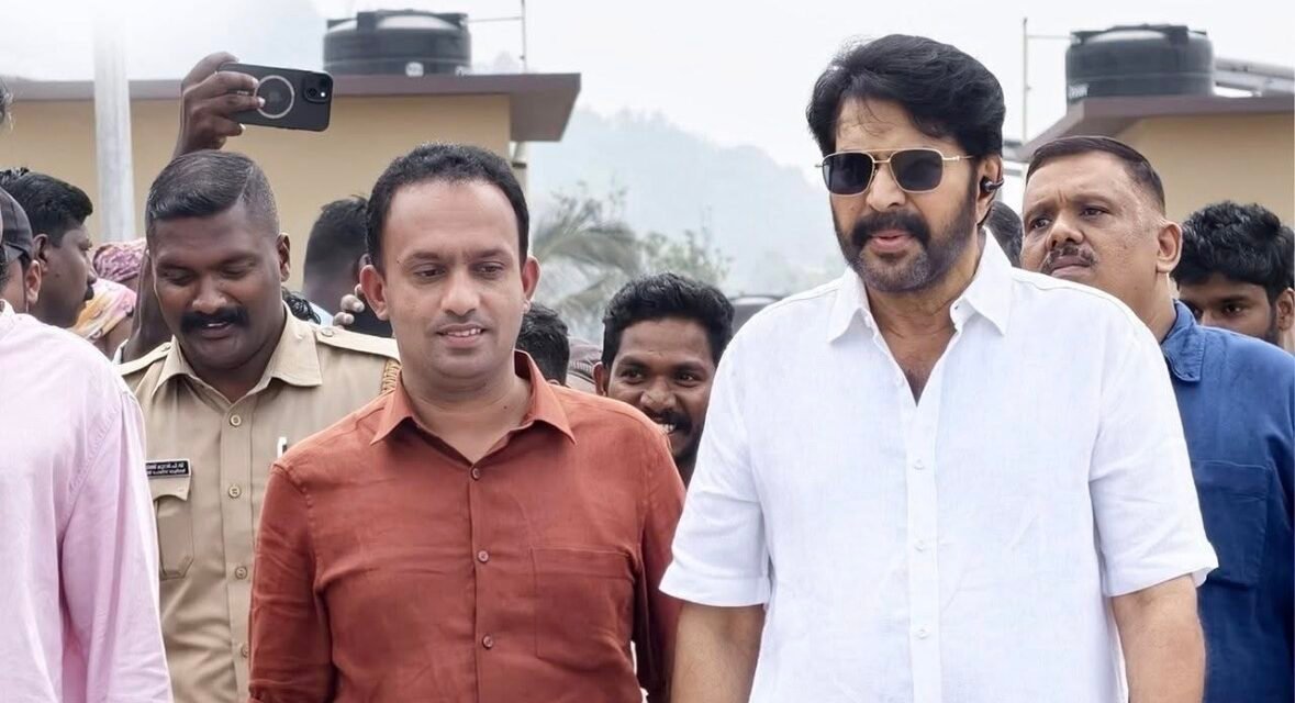 ടൗൺഷിപ്പ് സന്ദർശനം; ജില്ലാ സെക്രട്ടറിയോട് അതൃപ്തി പ്രകടിപ്പിച്ചതിൽ മമ്മൂട്ടിക്കെതിരെ സൈബർ ആക്രമണം, സ്വകാര്യ സന്ദർശനമായിരുന്നെന്ന് അടുത്ത വൃത്തങ്ങൾ