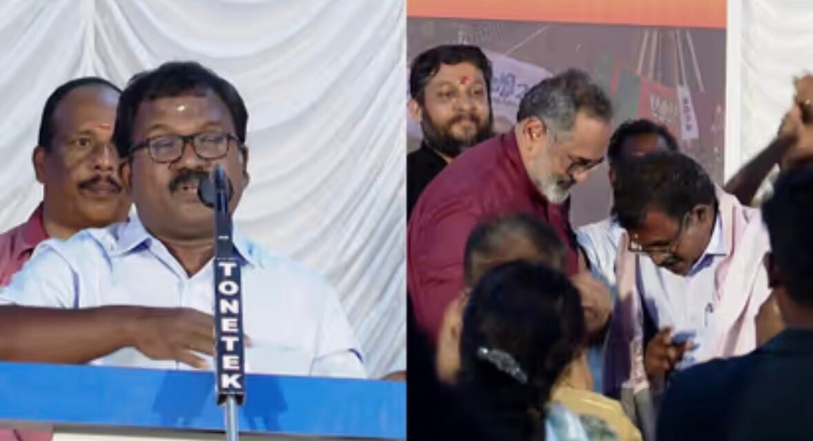 കോണ്‍ഗ്രസില്‍ നിന്ന് രാജിവെച്ച ബാബു ദിവാകരന്‍ കുന്നത്തുനാട്ടിൽ എന്‍ഡിഎ സ്ഥാനാര്‍ത്ഥി