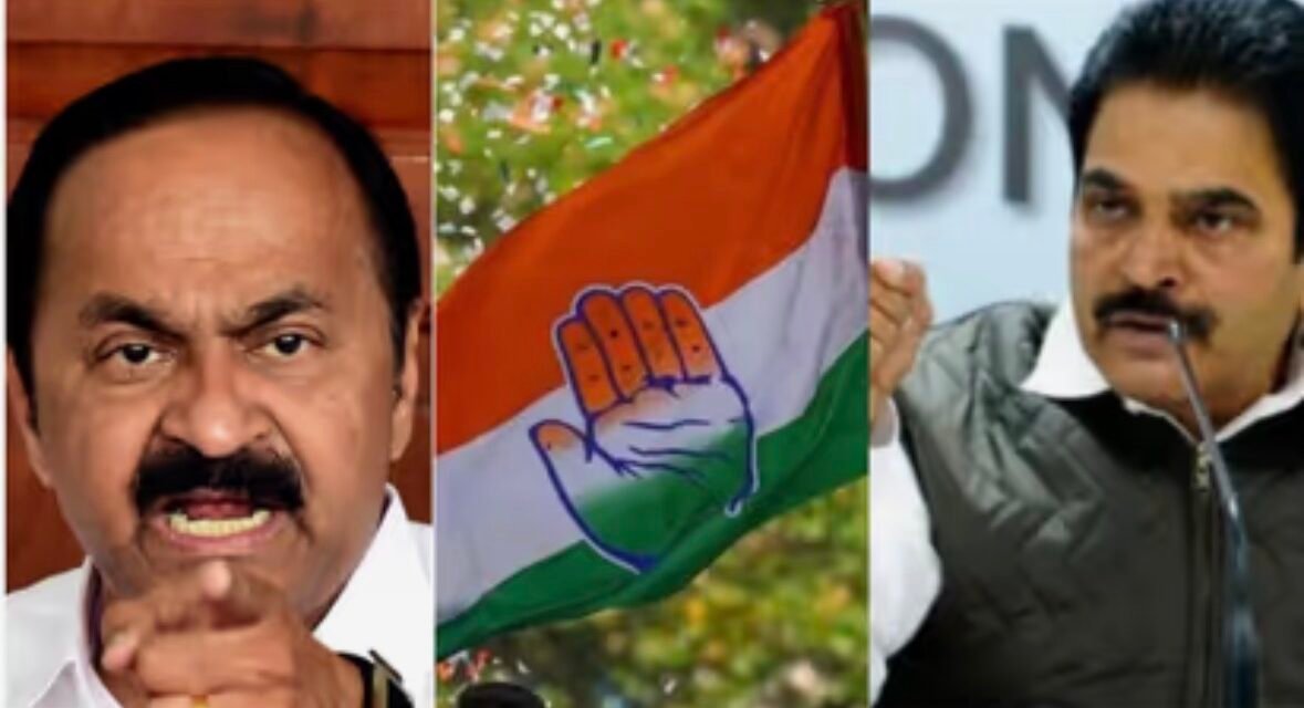 കോൺഗ്രസിൽ അമർഷം പുകയുന്നു, കൊച്ചിയിൽ മുഹമ്മദ് ഷിയാസിനായി വാദിച്ച് വിഡി സതീശൻ; ചർച്ചക്കിടെ പ്രതിഷേധിച്ചിറങ്ങിയെന്നും സൂചന